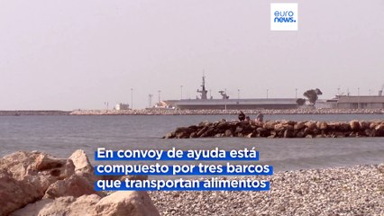 Gaza: Zarpa de Chipre el segundo cargamento de ayuda humanitaria para los palestinos
