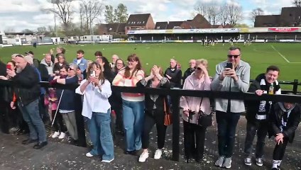 Stafford Rangers FC Mural revealed at the club.
