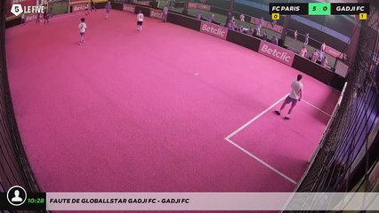 Faute de GLOBALLSTAR GADJI FC - Gadji FC