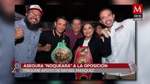 Boxeador Rafael Márquez da su apoyo a Clara Brugada; asegura 
