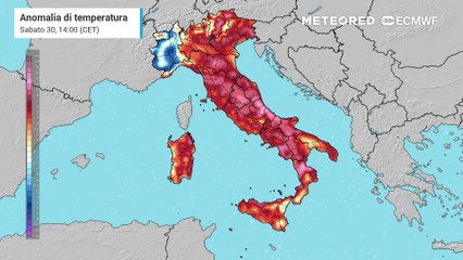 Prosegue il caldo anomalo