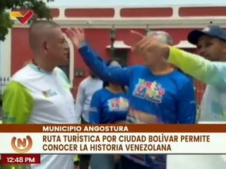 Bolívar | Ministro Ali Padrón validó la ruta histórica “Turisteando en Ciudad Bolívar”