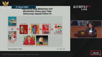 [FULL] Karpet Merah Anak Yusril, Otto, Magdir hingga Henry Yoso di Sidang Sengketa Pilpres