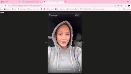 VOICI : Eloïse Appelle fatiguée par son cancer, elle s'exprime pour la première fois face caméra avec un discours optimiste