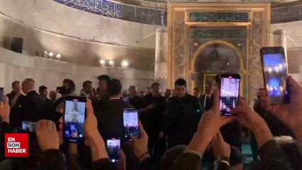 Cumhurbaşkanı Erdoğan ve Murat Kurum tekbirlerle uğurlandı