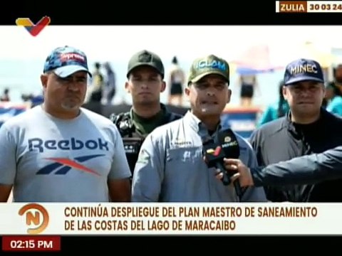 Zulia | Autoridades Nacionales continúan con la labor de saneamiento integral del Lago de Maracaibo