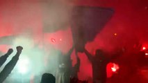 Video Atalanta, mille tifosi festeggiano la squadra dopo Napoli