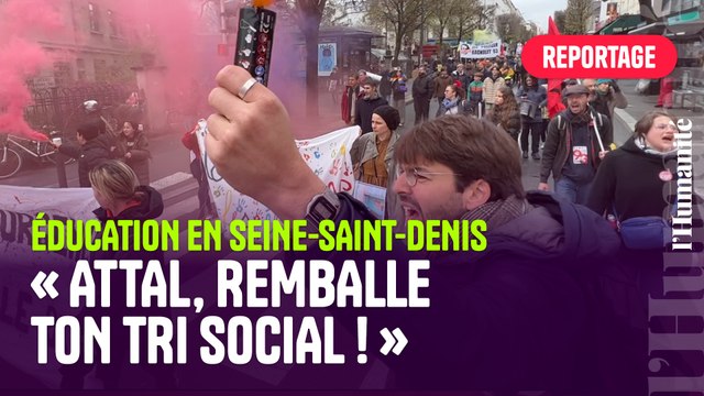 Education en Seine-Saint-Denis : les enseignants toujours déterminés pour un «plan d'urgence»