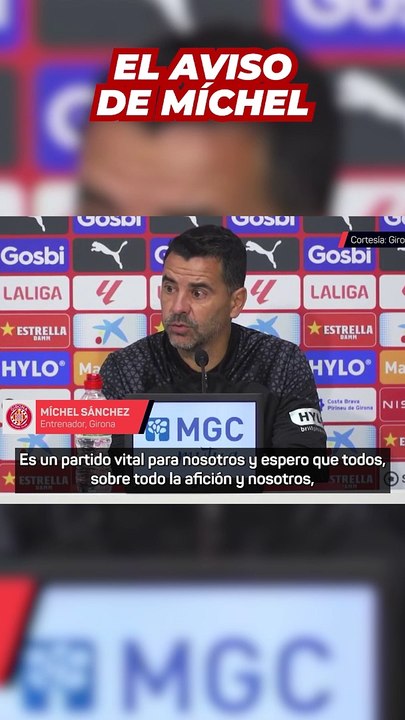 Míchel: "Somos capaces de ganar estos nueve partidos"