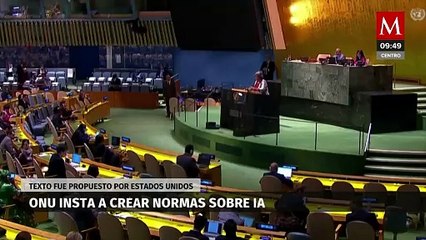 ONU pide crear normas sobre la IA