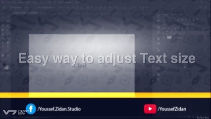 2. 2- Easy way to adjust Text size