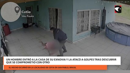 Un hombre entró a la casa de su exnovia y la atacó a golpes tras descubrir que se comprometió con otro