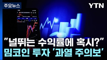 "널뛰는 수익률에 혹시?"...밈코인 투자 '과열 주의보' / YTN