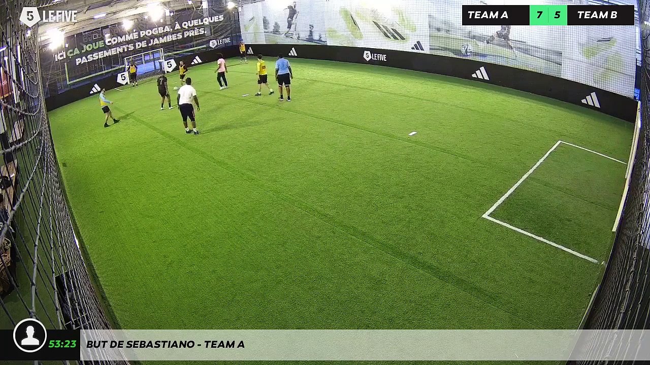 But de sebastiano - Team A