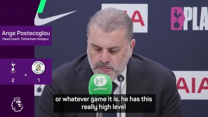 Son is nothing but a brilliant footballer - Postecoglou