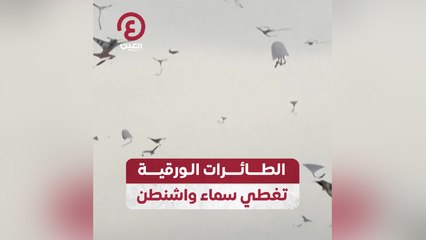الطائرات الورقية تغطي سماء واشنطن