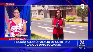 Caso Rolex: Nicanor Boluarte llegó a vivienda de la presidenta tras allanamiento de la Fiscalía