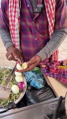 Bihari Man Selling Boiled Egg  Fry for ₹15_