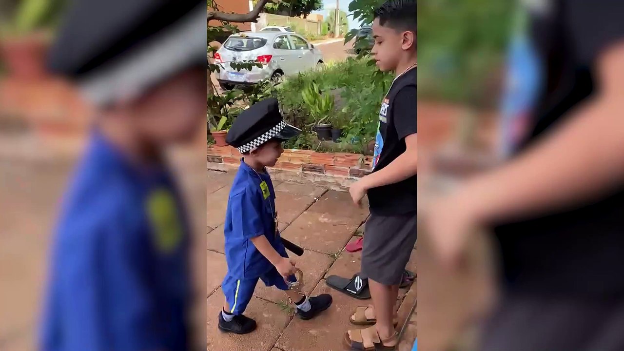 Polícia Militar recebe missão especial: pequeno Gabriel quer ser policial em seu aniversário
