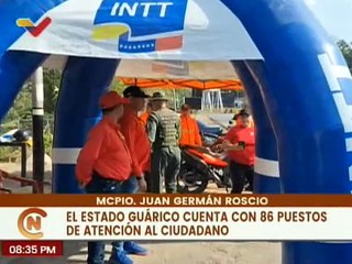 Guariqueños reconocen el trabajo de los funcionarios durante el dispositivo Semana Santa Segura 2024