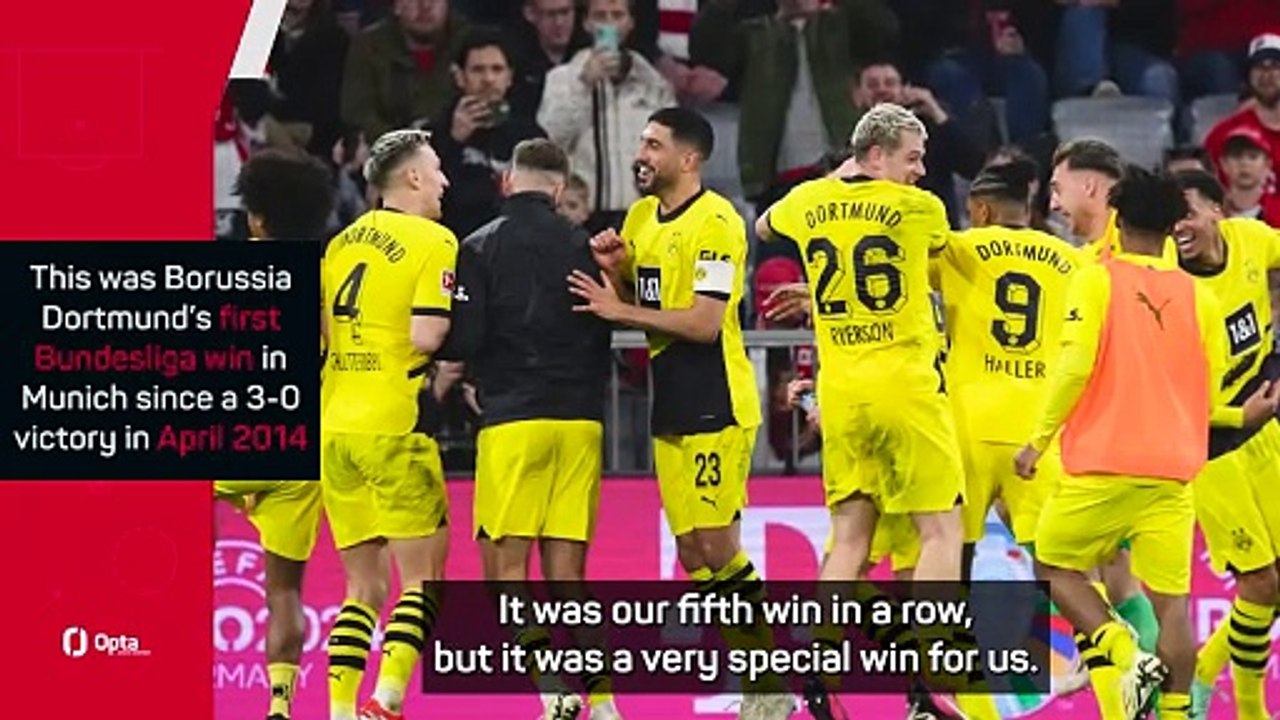 Klassiker win 'a big step forward' for Dortmund - Terzic