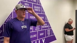 WATCH! Zachary Cawyer Talks Pitching Back-to-Back Nights for TCU