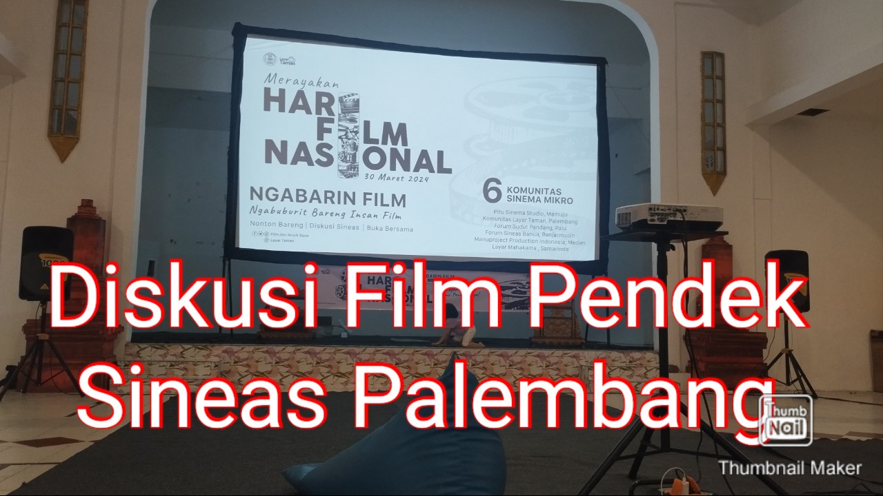 Diskusi Film Pendek Palembang di Hari Film Nasional