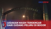 Hingga Tengah Malam, Ledakan Gudang Peluru di Bogor Masih Terdengar