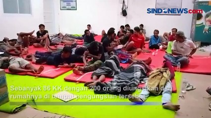 Pasca Ledakan Gudang Peluru TNI di Ciangsana, Begini Kondisi Lokasi Pengungsian Warga Terdampak