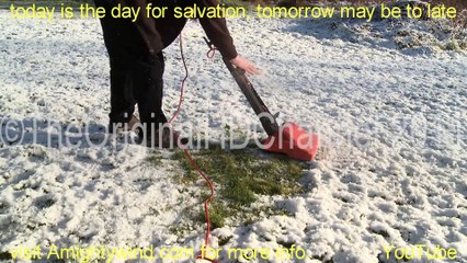 Hoover Commercial vacuum test snow blower