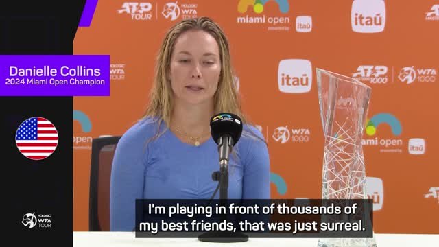 Emotional Collins enjoys fairytale Florida win in final year