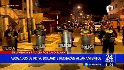 Dina Boluarte: sus abogados evalúan apelar resolución judicial que autorizó allanamiento de su casa
