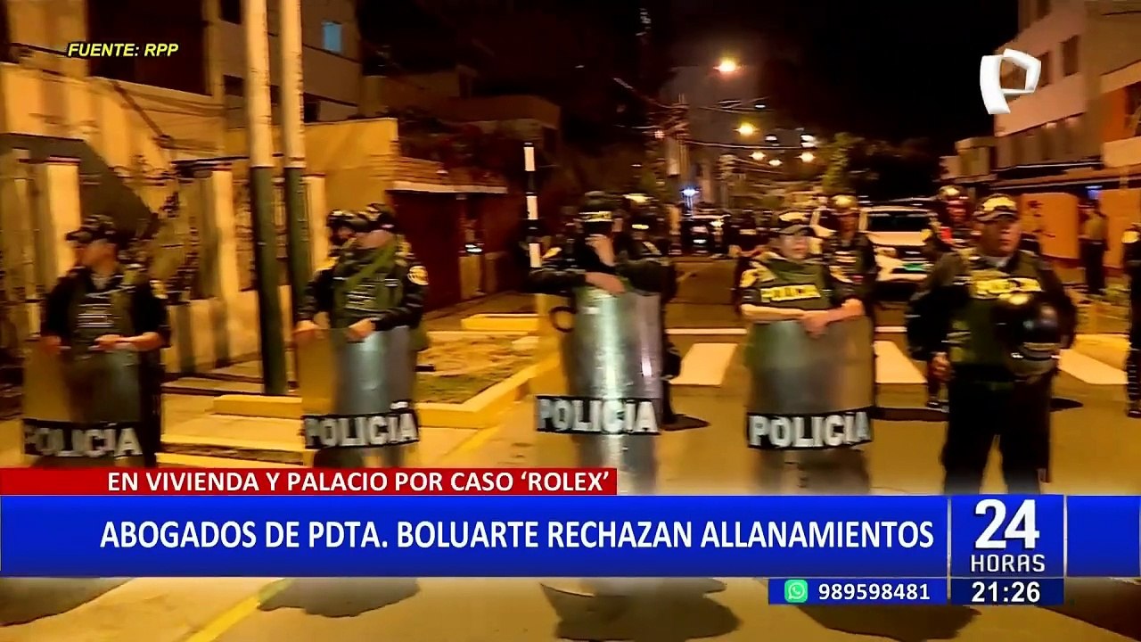 Dina Boluarte: sus abogados evalúan apelar resolución judicial que autorizó allanamiento de su casa