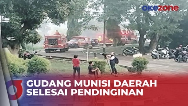 Lebih 8 Jam, Proses Pendinginan Gudang Munisi Kodam Jaya Selesai