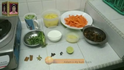 How to make veg pulao dum biryani?