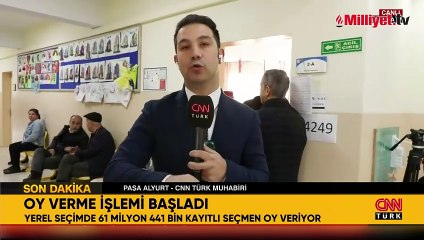 Türkiye genelinde oy kullanma işlemi başladı
