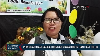 Peringati Hari Paskah Dengan Pawai Obor dan Cari Telur