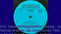014. Gewandhausorchester Leipzig - Johannes Brahms. Die Ungarischen Tänze. Nr. 14 D-moll. Un poco Andante