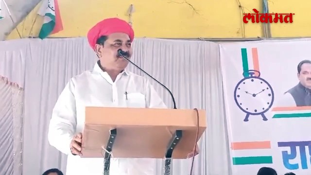 आम्ही मतं दिली नसती तर खडसे पाय चेपत बसले असते