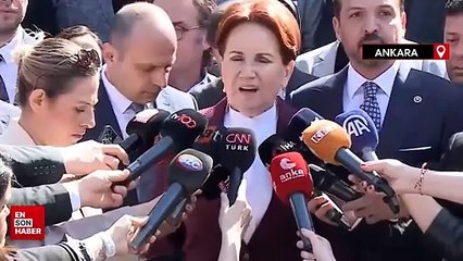 İYİ Parti Genel Başkanı Meral Akşener oyunu kullandı