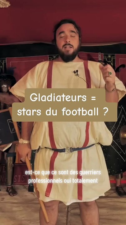 Pourquoi les gladiateurs étaient comme des stars du foot ?