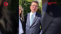 Ekrem İmamoğlu konuşma yapıyor