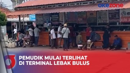 Pemudik Mulai Terlihat di Terminal Lebak Bulus, Harga Tiket Terpantau Naik