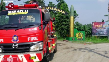 Gudang Amunisi Kodam Jaya Telah Padam, Dilaporkan Tidak Ada Korban Jiwa