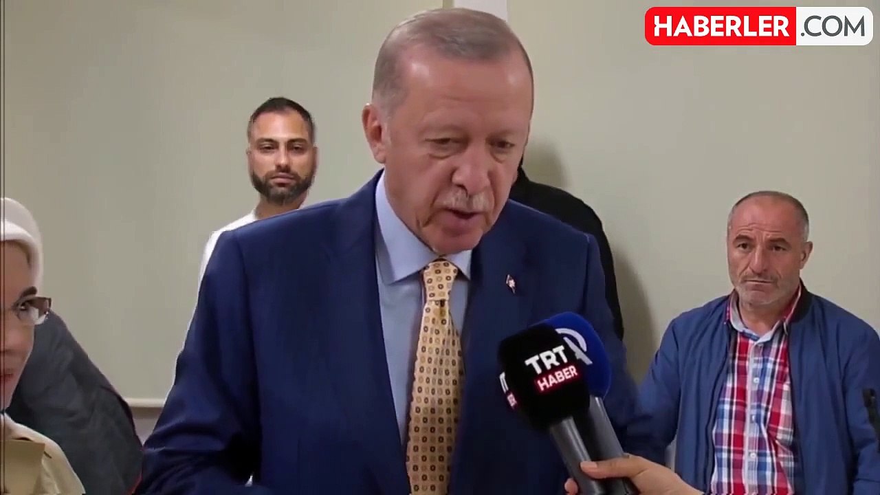 Cumhurbaşkanı Erdoğan oyunu kullandı: Bu seçim yeni bir dönemin başlangıcına vesile olacak