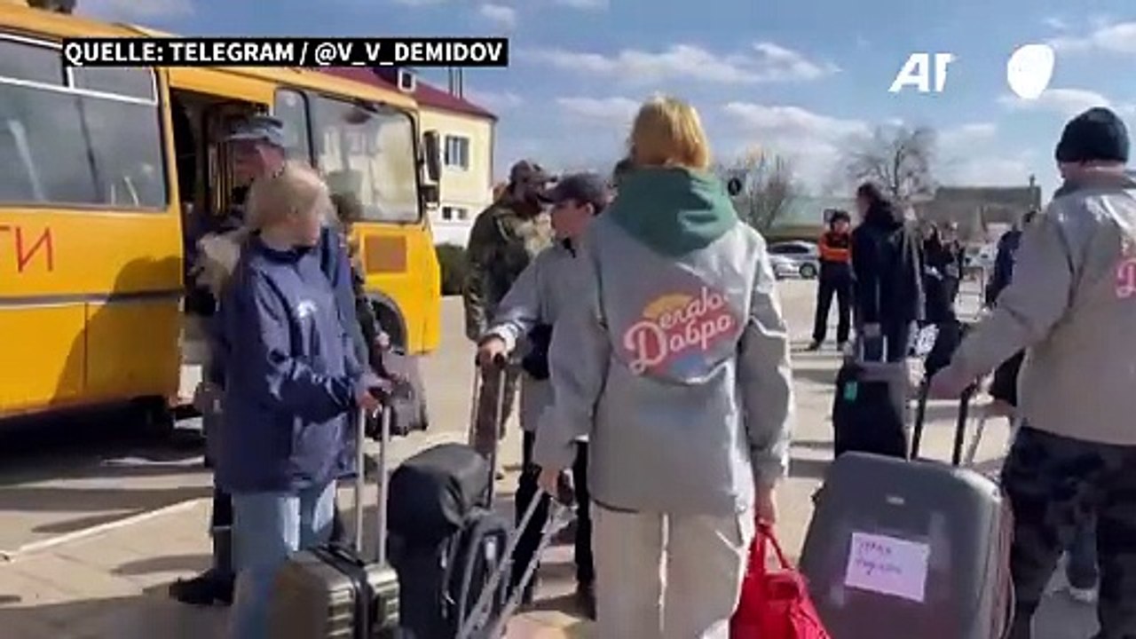 Russland bringt tausende Kinder aus Grenzregion in Sicherheit