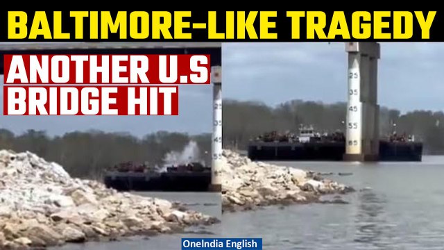 U.S Bridge Collapse: Days after Baltimore tragedy, another US bridge hit by barge | Oneindia