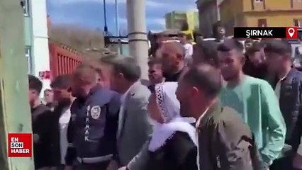 Şırnak'ta provokasyon! DEM Partililer, güvenlik güçlerine hakaret etti