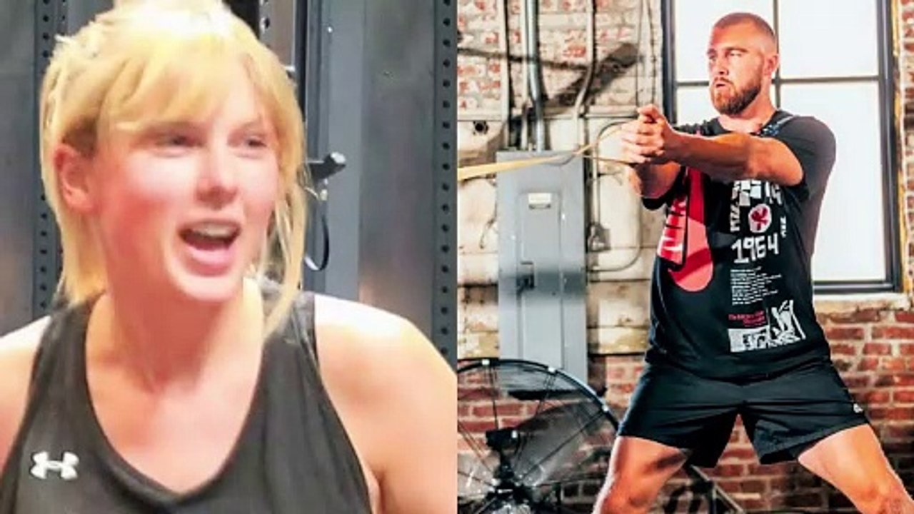 Taylor Swift Caught Workout With Travis Kelce In Private Gym in LA