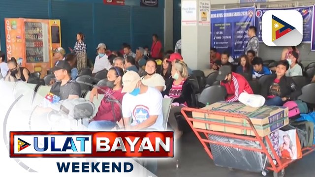 Libo-libong pasahero, inaasahang daragsa nang maaga sa mga sakayan at pantalan para umuwi sa mga...